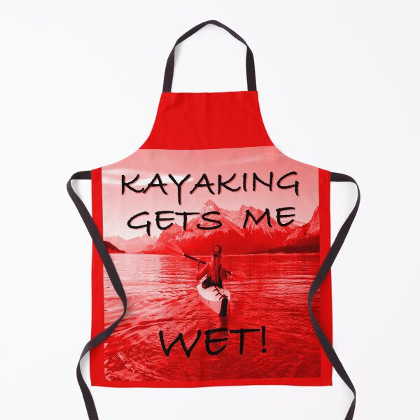 Item preview, Kayaking Gets Me Wet poster designed and sold by EdwardMonet.