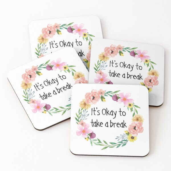 Item preview, It's Okay to take a break, mental wellbeing designed and sold by yoshra.