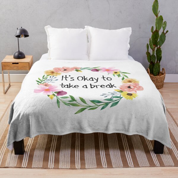 Item preview, It's Okay to take a break, mental wellbeing designed and sold by yoshra.