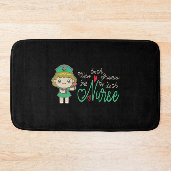 Item preview, In A World Full Of Princesses Be A Nurse , Funny Gift Idea For Nurse designed and sold by awesomedraw.