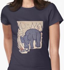 Calvé-Delft's Winterboekje (The Microphones, "The Glow Pt. 2") Women's Fitted T-Shirt