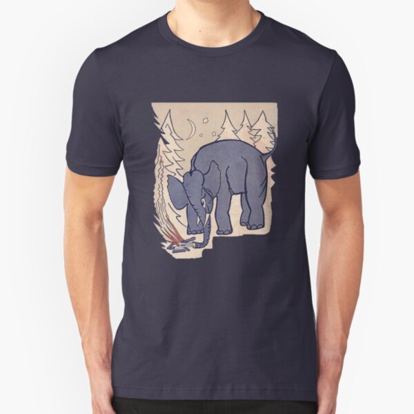 Calvé-Delft's Winterboekje (The Microphones, "The Glow Pt. 2") Slim Fit T-Shirt
