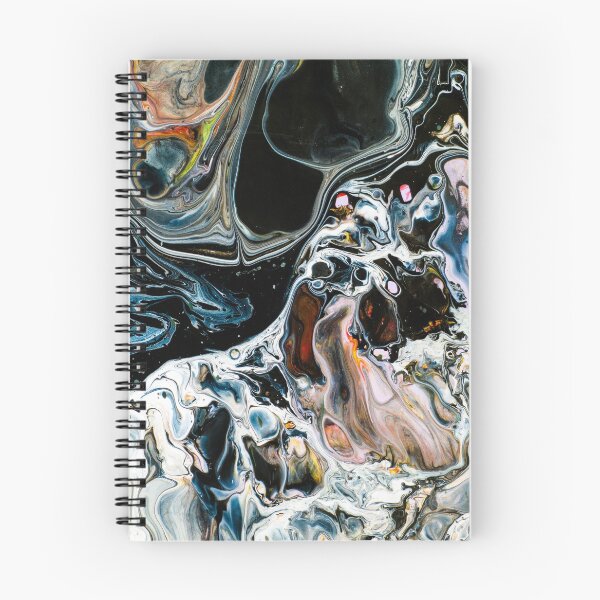 Aperçu de l'œuvre Splash de tourbillon aquarelle abstraite créée et vendue par Jennifer Church.