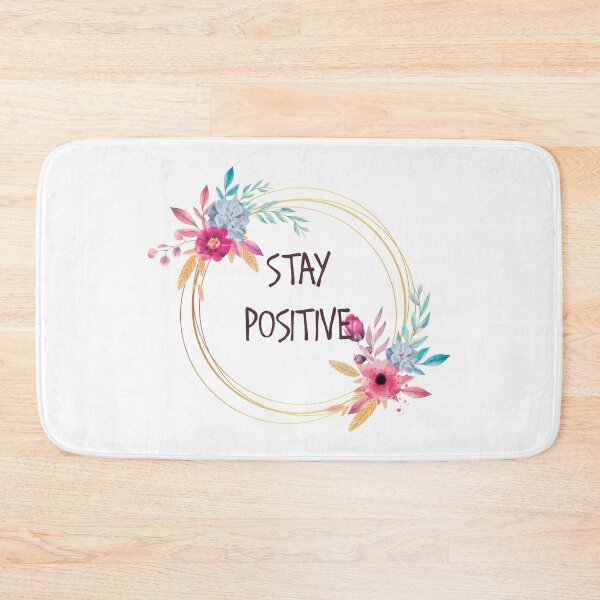 Item preview, Stay positive, mental wellbeing designed and sold by yoshra.