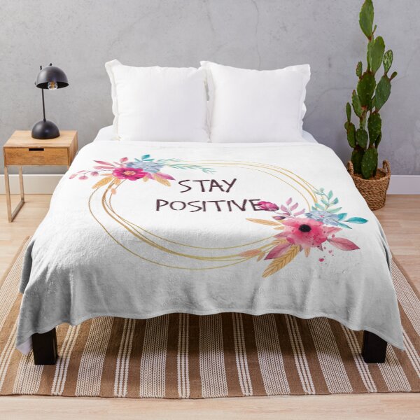 Item preview, Stay positive, mental wellbeing designed and sold by yoshra.