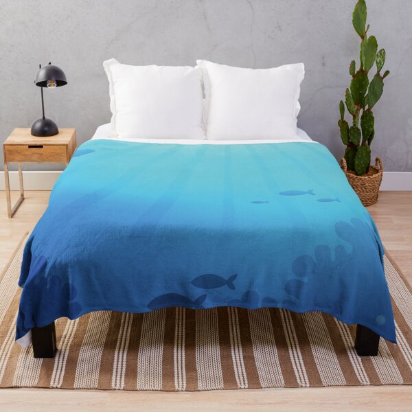 Item preview, Retro Sea Ocean Fish Coral Underwater designed and sold by IamTrending.