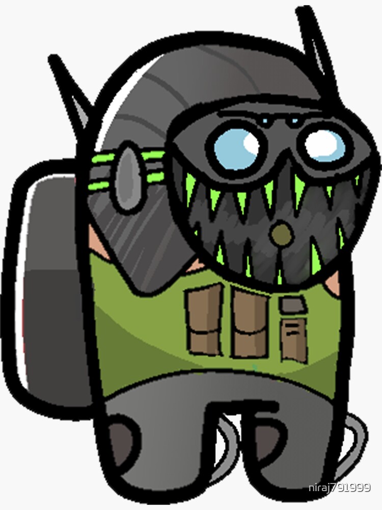 "Octane Among Us X Apex Legends" Sticker by niraj791999 | Redbubble