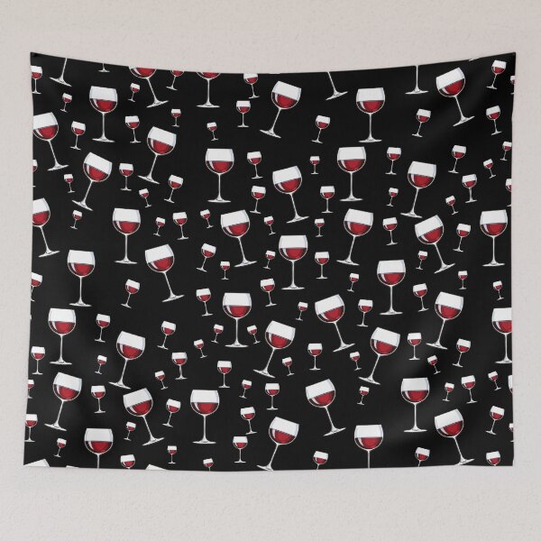 Item preview, Wine Glass Pattern - Red Wine - by Boo-da-chay designed and sold by Boo-da-chay.