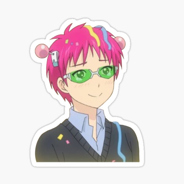 happy lil saiki k Sticker