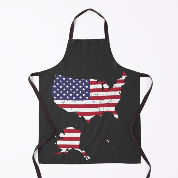 Item preview, United States of America Flag Map with regions designed and sold by Alo.