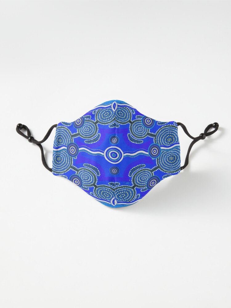 Alternate view of Ocean Stone Abstract Mask
