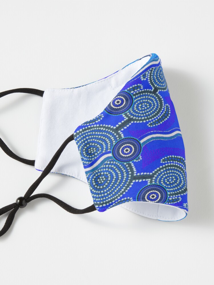 Alternate view of Ocean Stone Abstract Mask