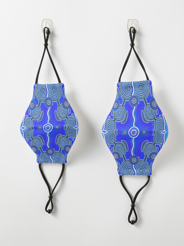 Alternate view of Ocean Stone Abstract Mask
