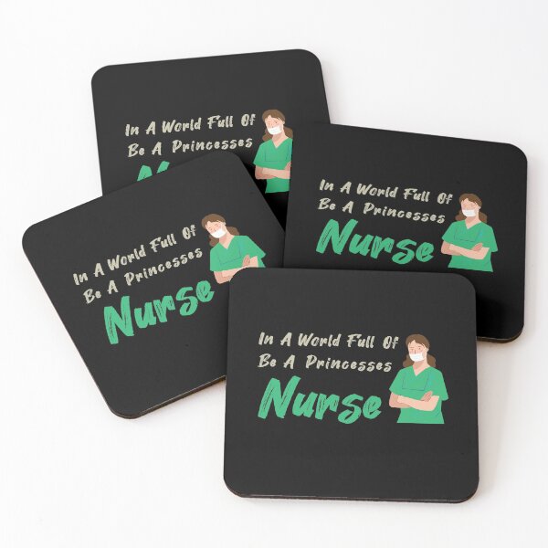 Item preview, In A World Full Of Princesses Be A Nurse , Funny Gift Idea For Nurse designed and sold by awesomedraw.