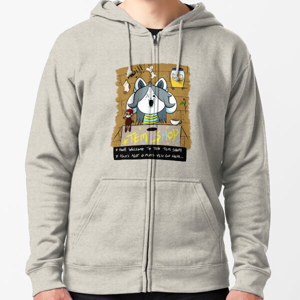 welcome to teh tem shop! Zipped Hoodie