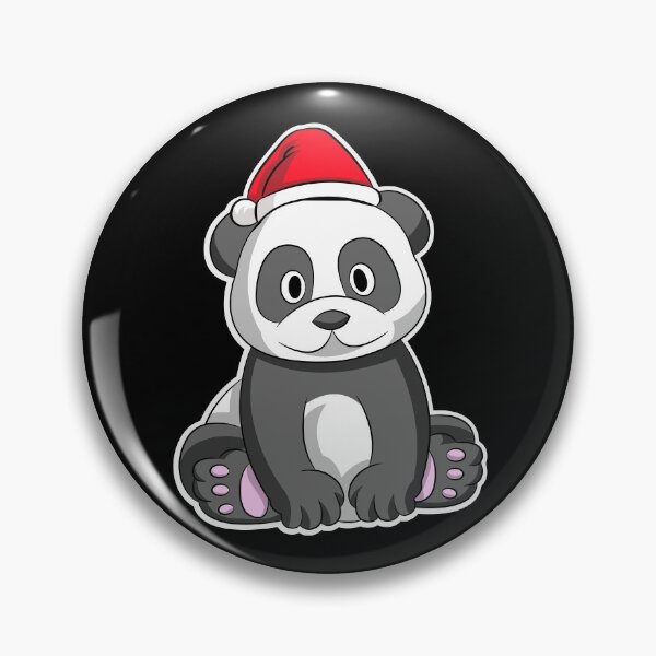 Item preview,  CUTE CHRISTMAS PANDA WITH CHRISTMAS HAT designed and sold by Dwarf-Monkey.