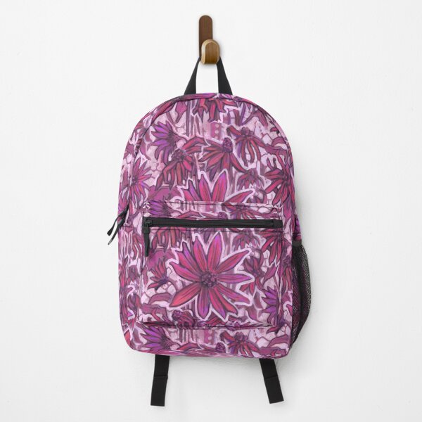 Item preview, Jerusalem Artichoke, Vintage Floral Pattern, Pink Red designed and sold by Julia Khoroshikh.