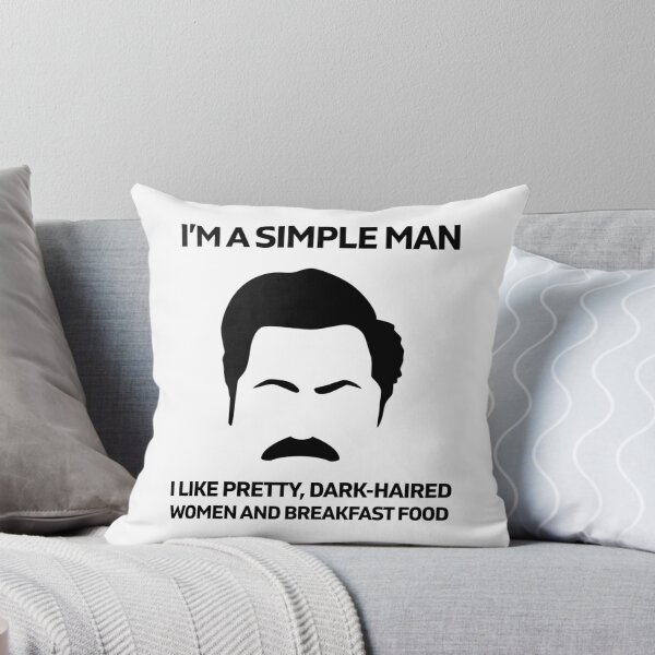 Item preview, Ron Swanson Simple Man designed and sold by electricmuse.