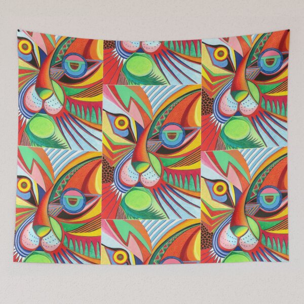 Item preview, Tiger Abstract  designed and sold by Karin Zeller.