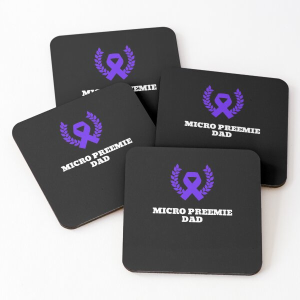 Item preview, micro preemie dad proud awareness ribbon designed and sold by Jeangel97.