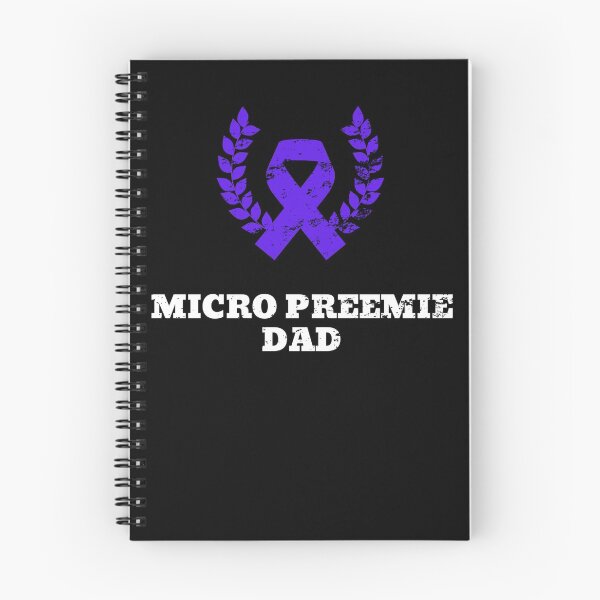Item preview, micro preemie dad proud awareness ribbon Retro Vintage designed and sold by Jeangel97.
