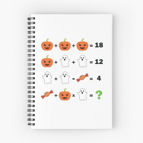 Item preview, Order of Operations Halloween Quiz Funny Math Teacher designed and sold by TheMattDesigns.