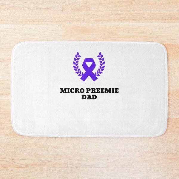 Item preview, micro preemie dad proud awareness ribbon designed and sold by Jeangel97.