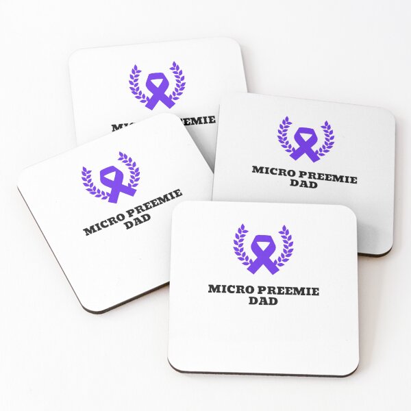 Item preview, micro preemie dad proud awareness ribbon designed and sold by Jeangel97.