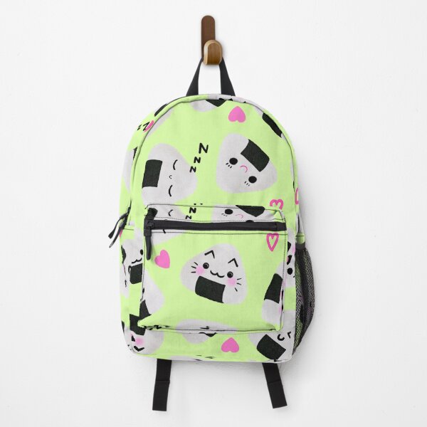 Item preview, Pattern with cute onigiri designed and sold by Shilovka.
