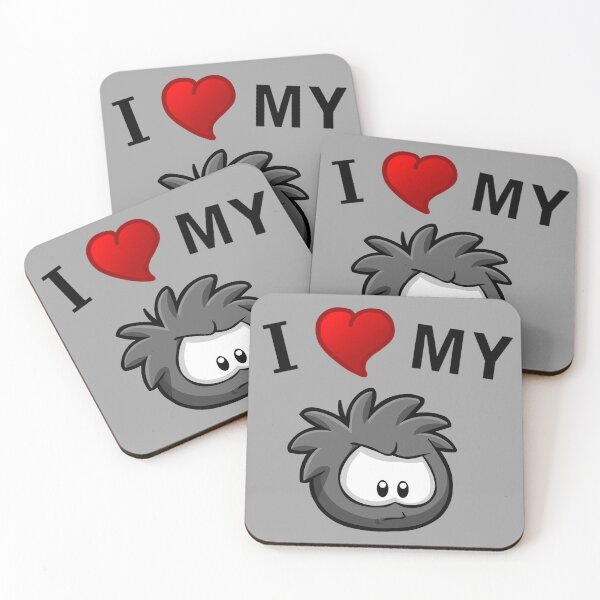 Artikelvorschau, Ich liebe meinen schwarzen Puffle entworfen und verkauft von CandyAcid.