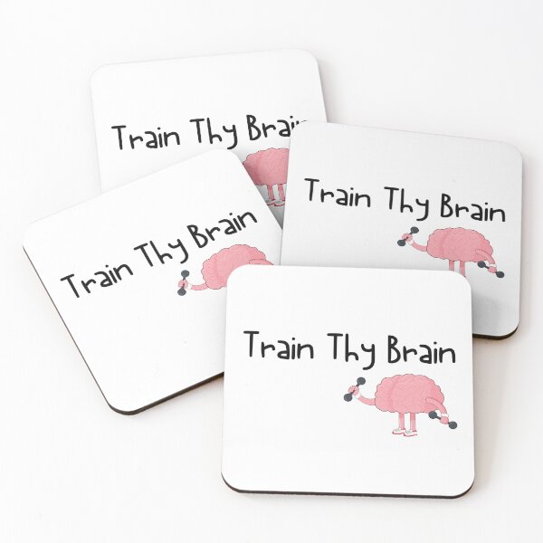 Item preview, Train Thy Brain Funny Mental Health Awareness designed and sold by SAVWIS.