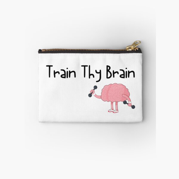 Item preview, Train Thy Brain Funny Mental Health Awareness designed and sold by SAVWIS.