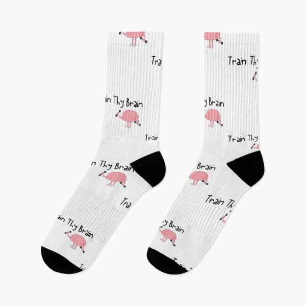 Item preview, Train Thy Brain Funny Mental Health Awareness designed and sold by SAVWIS.