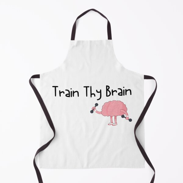 Item preview, Train Thy Brain Funny Mental Health Awareness designed and sold by SAVWIS.