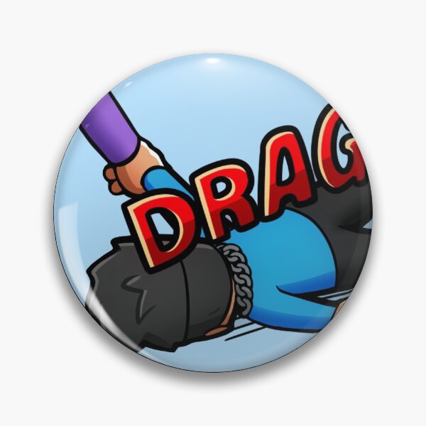 Item preview, Shadow Drag Emote - Sky Blue designed and sold by Shadowgam3rx.