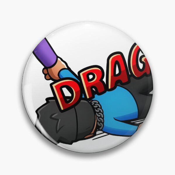 Item preview, Shadow Drag Emote - White designed and sold by Shadowgam3rx.