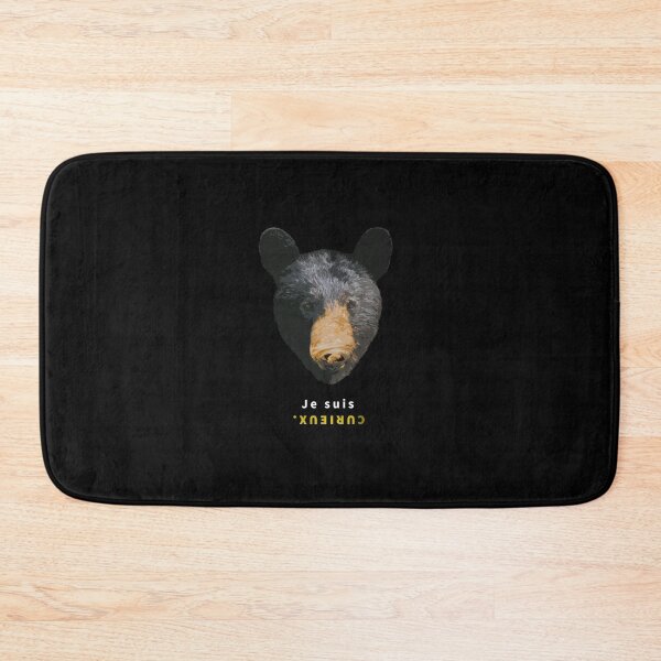 Item preview, Pastry-muzzled black bear designed and sold by Je-suis-curieux.