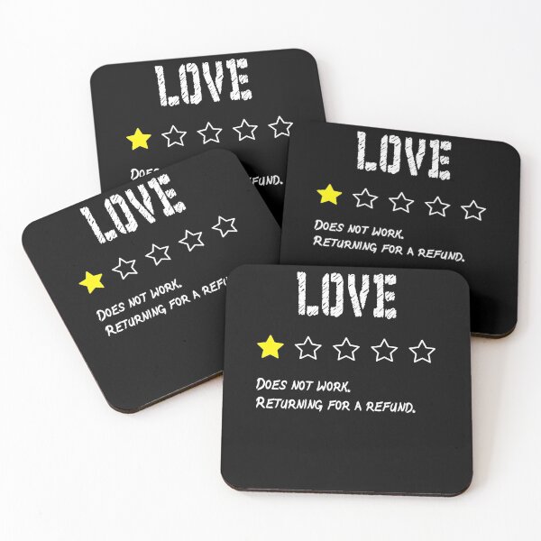 Item preview, LOVE -  ONE STAR RATING REVIEW designed and sold by patriotazx.