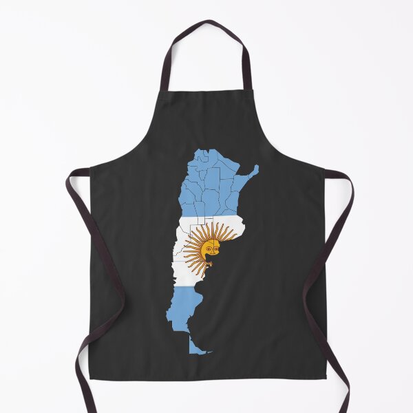 Item preview, Argentina Flag Map with regions designed and sold by Alo.