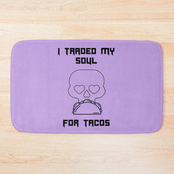 Item preview, I Traded my Soul for Tacos Halloween Funny designed and sold by Shujii.
