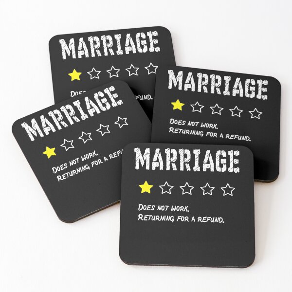 Item preview, MARRIAGE -  ONE STAR RATING REVIEW designed and sold by patriotazx.