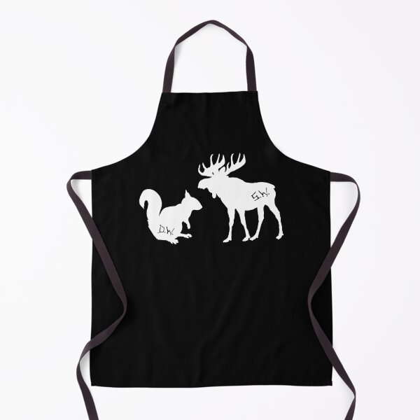 Item preview, moose + squirrel - white designed and sold by lexicolor.