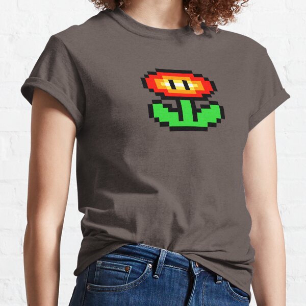 Fireflower de 8 bits Camiseta clásica
