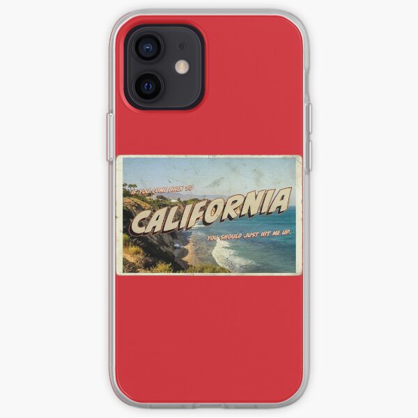 California Postcard - Lana Del Rey - NFR! iPhone Soft Case