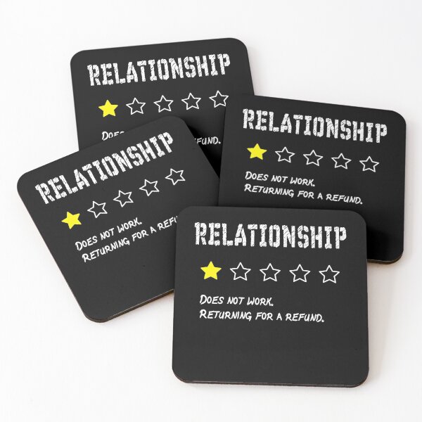 Item preview, RELATIONSHIP -  ONE STAR RATING REVIEW designed and sold by patriotazx.