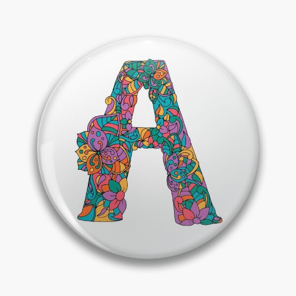 Item preview, Letter A personalised name print  designed and sold by melbournegirl.