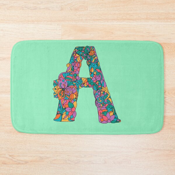 Item preview, Letter A personalised name print  designed and sold by melbournegirl.