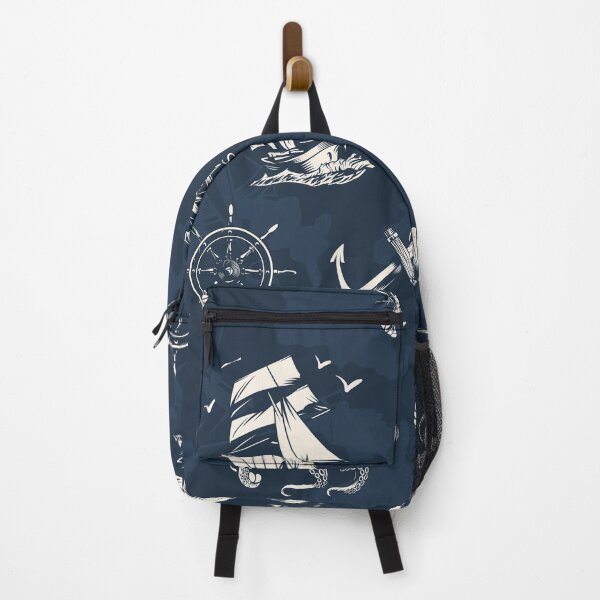 Item preview, Vintage Nautical And Sea Pattern designed and sold by Vector Scout Lab.