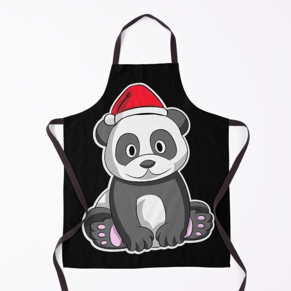 Item preview, CUTE CHRISTMAS PANDA WITH CHRISTMAS HAT designed and sold by Dwarf-Monkey.