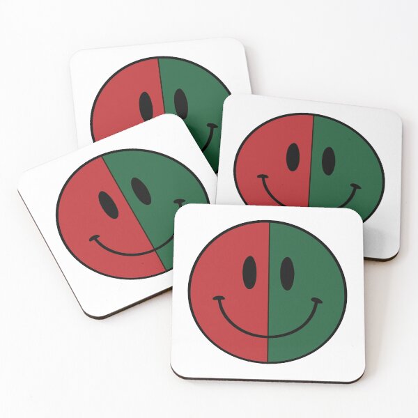 Item preview, Christmas Red and Green | Happy Face |  designed and sold by HappyFaceCo.